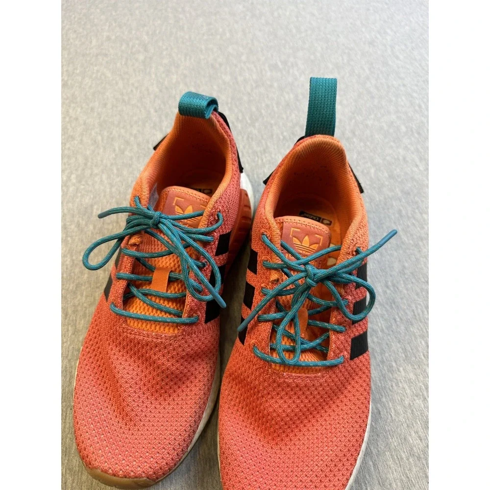 Adidas Mens NMD R2 Sneaker Size 8.5 Summer Spice‎ Orange Running Active Gym